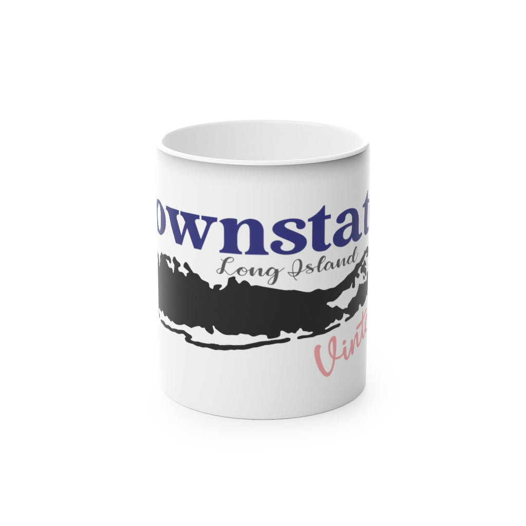 Downstate Vintage Long Island Map Mug